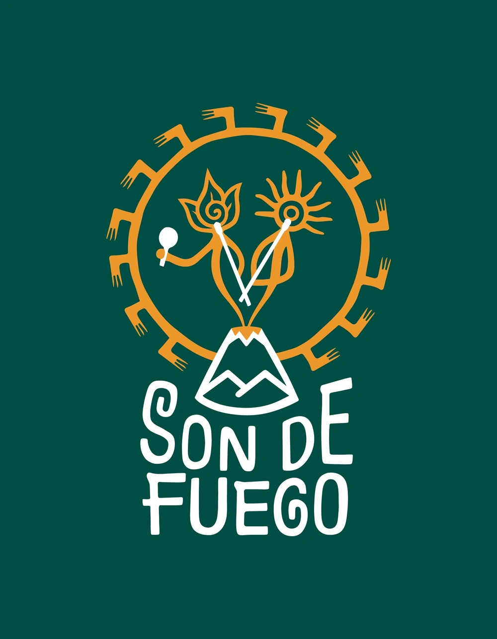 Son de Fuego · Logo oficial completo